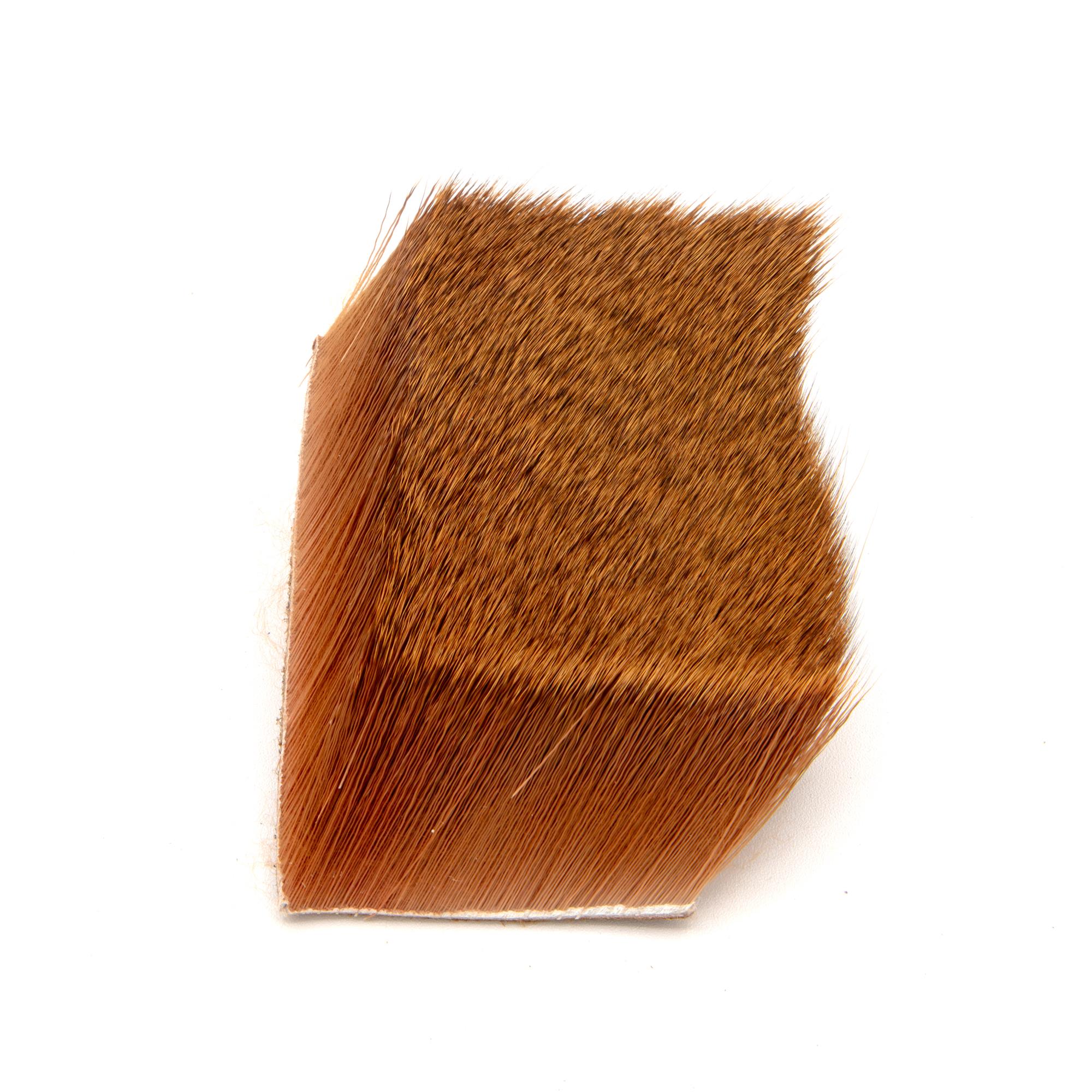 Cinnamon Varner Short Fine Deer Hair for tying caddis wings, comparaduns, and trout dry flies