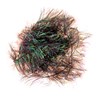 Wapsi Palmer Chenille Black fly tying material for streamer bodies, synthetic hackle, and collaring on trout and bass flies