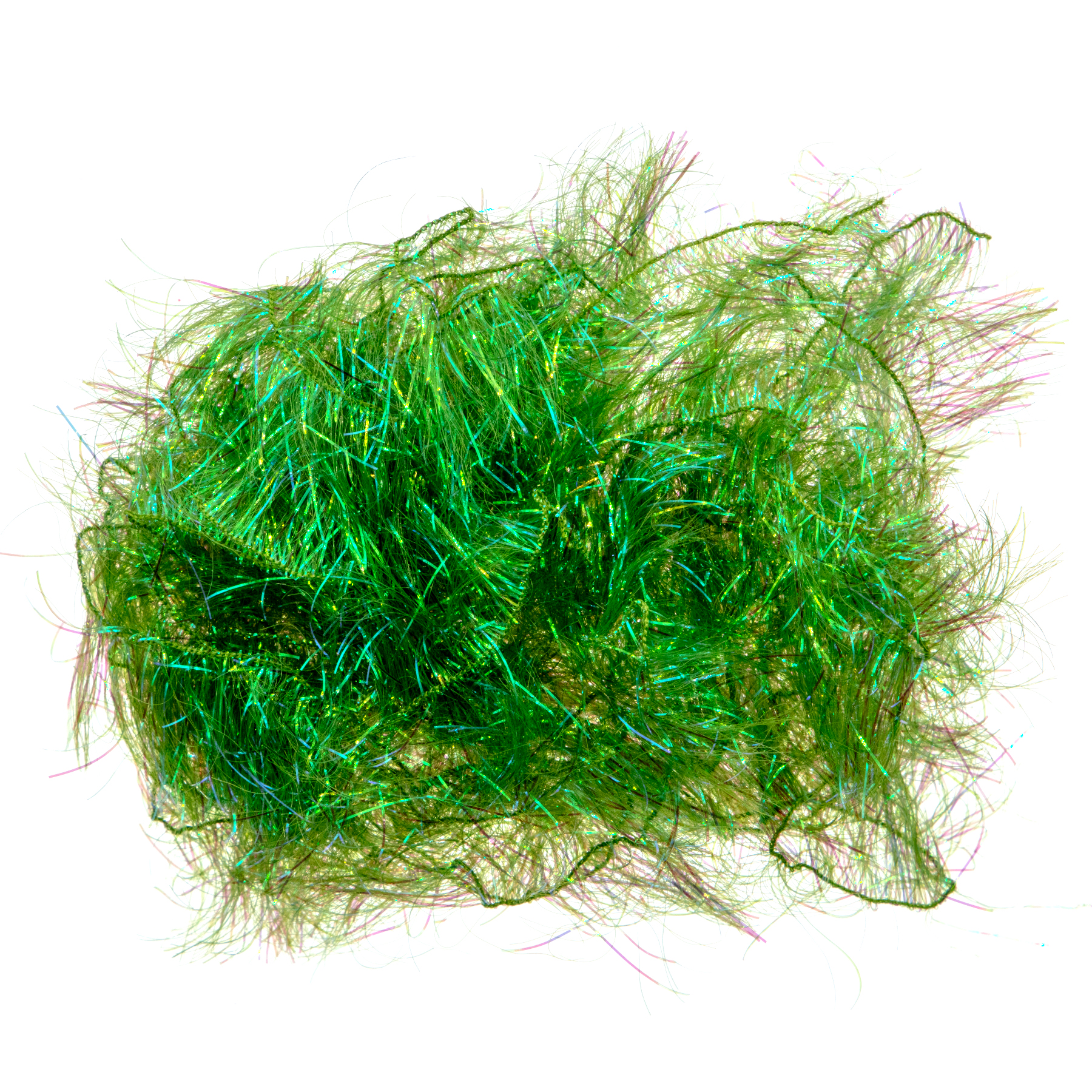 Wapsi Palmer Chenille Green for baitfish streamers, synthetic hackle wraps, and freshwater fly tying