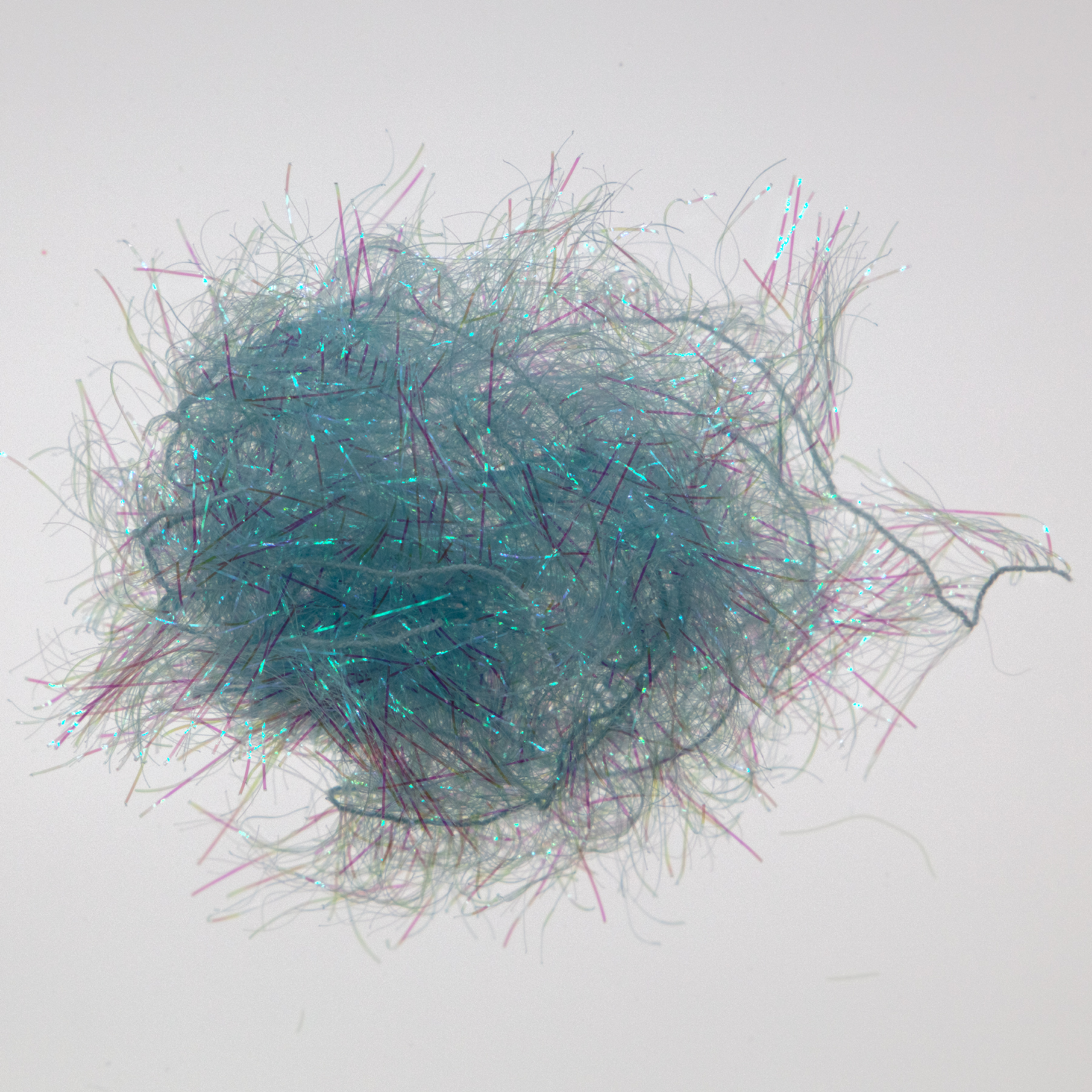 Wapsi Palmer Chenille Light Blue for saltwater flies, streamer collars, and synthetic hackle wraps