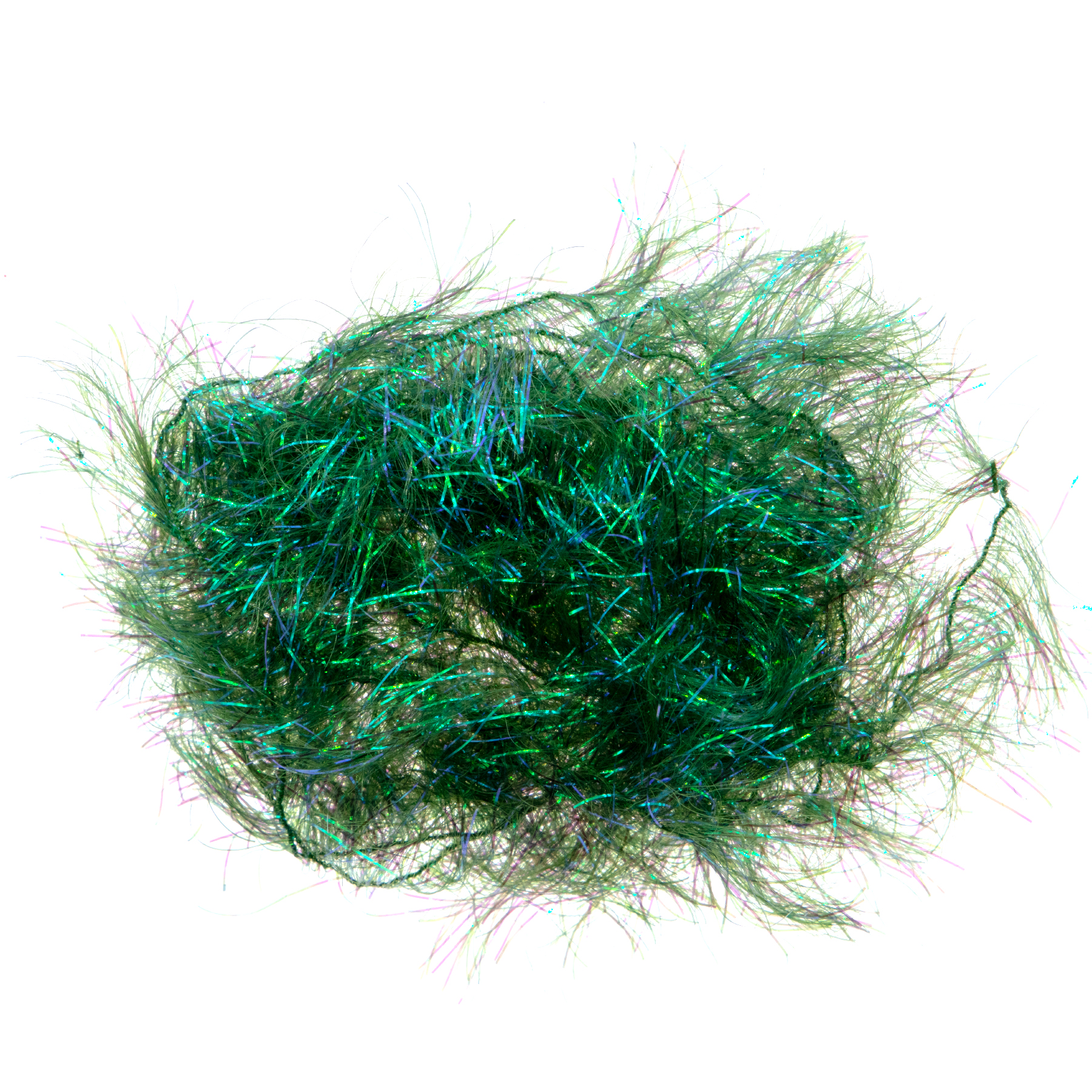 Wapsi Palmer Chenille Peacock with natural iridescence for baitfish streamers, collars, and attractor fly bodies