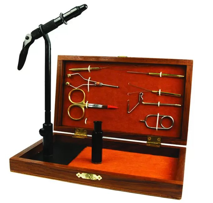 Wapsi Fireside Fly Tying Tool and Vise Kit