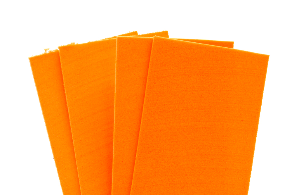 0.5mm and 1mm Razor Foam for intricate fly patterns