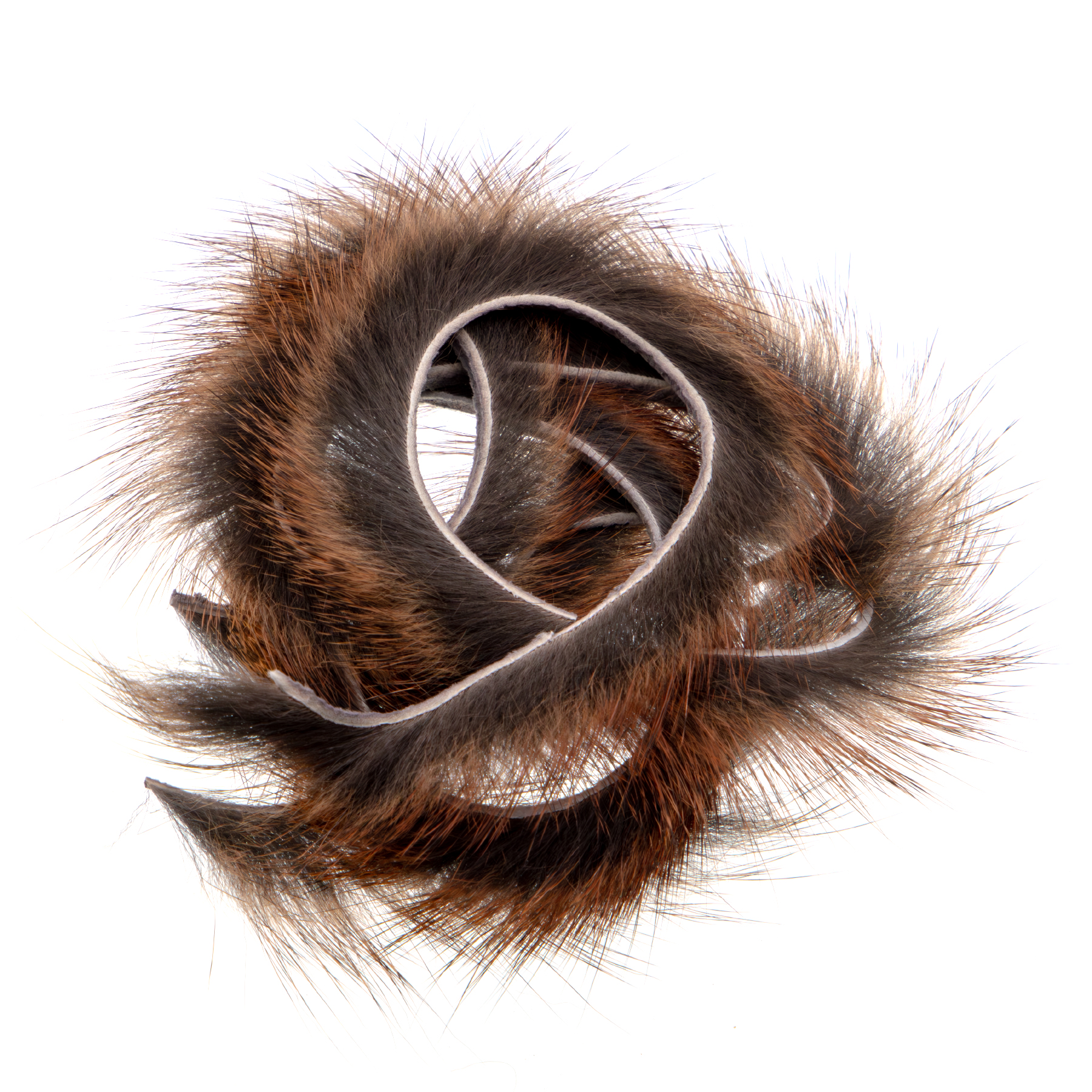 Wapsi Micro Pine Squirrel Zonkers Tan for streamers, baitfish imitations, and trout leeches