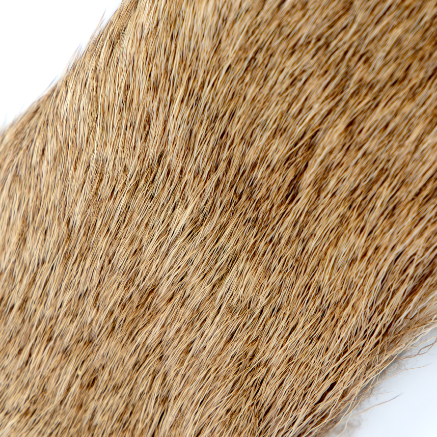 Natural Premo Elk Hair Strips for realistic fly tying presentations in stock and ready to ship