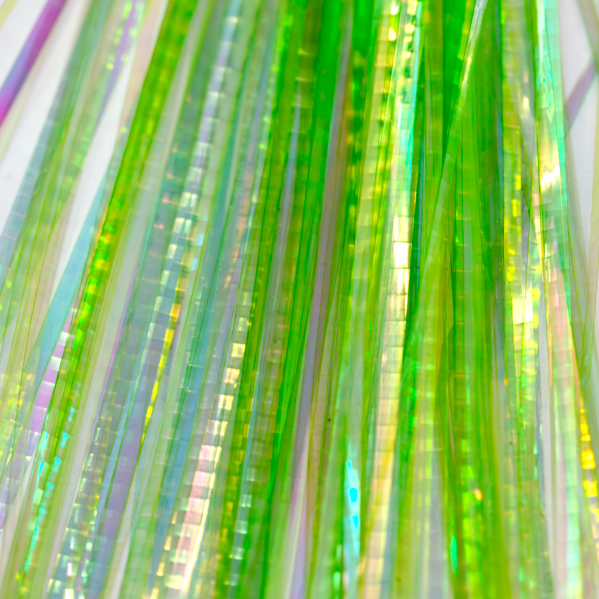 Ultra Reflective Mirage Lateral Scale Fly Tying Material for Lifelike Flies