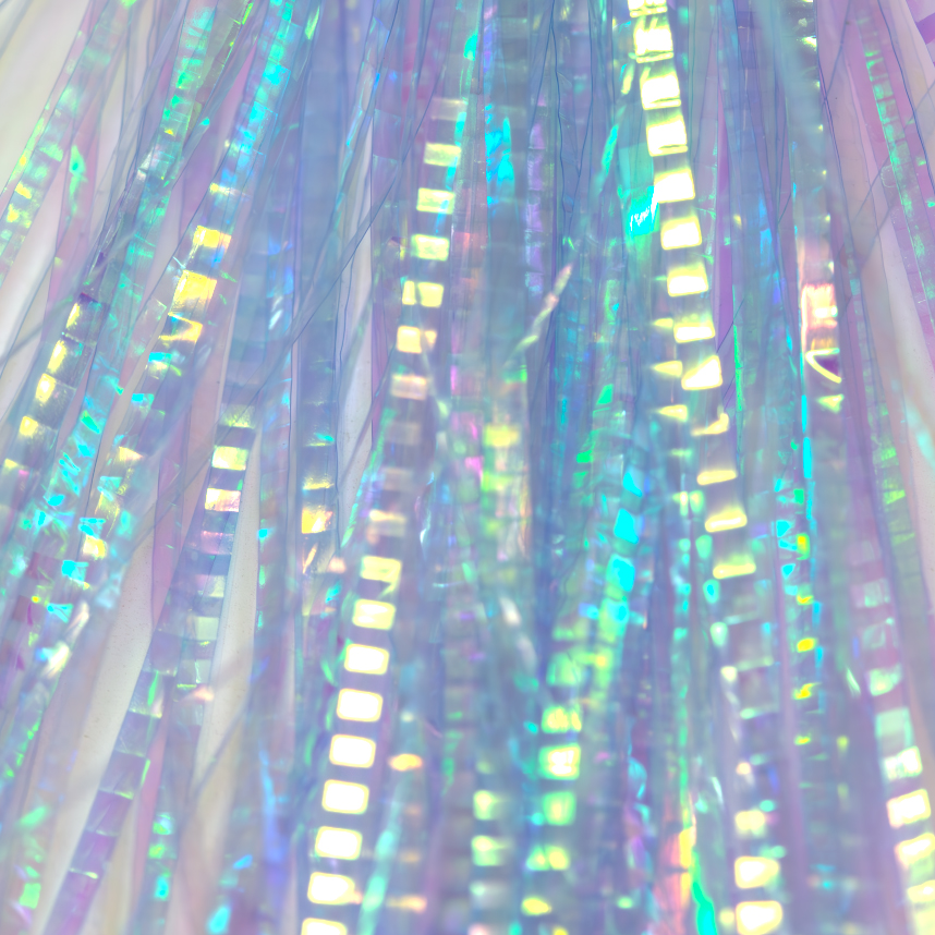 Superior Mirage Lateral Scale Flash for Exceptional Fly Patterns For Sale