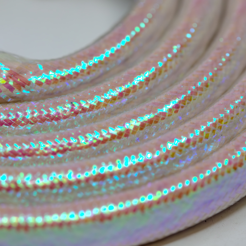 Reflective Mylar Cord for high-visibility fly tying applications."