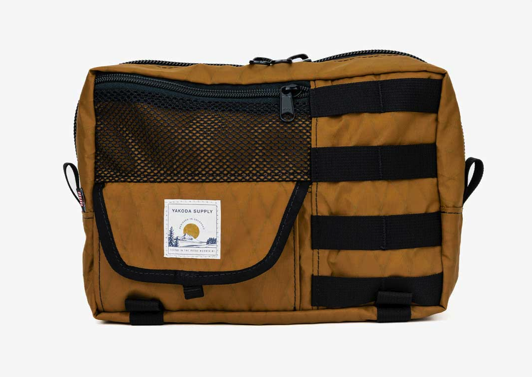 Versatile Yakoda pack, perfect for hiking, fishing, and outdoor utility storage.