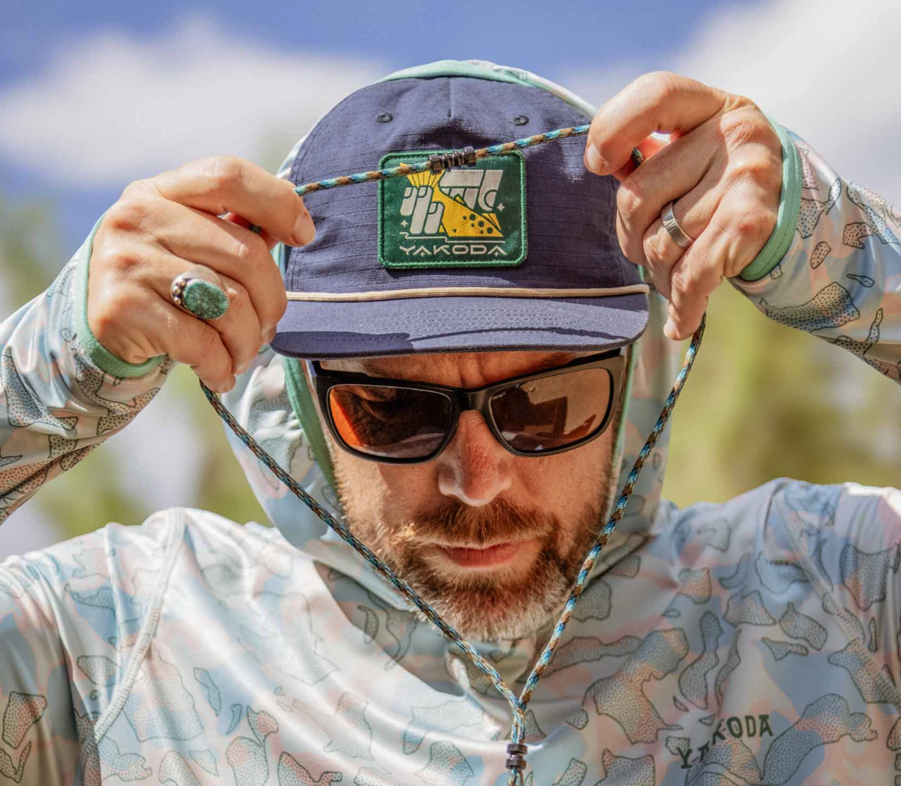 Catch & Release Hat by Yakoda - Perfect headwear for anglers, featuring a sleek design and premium quality