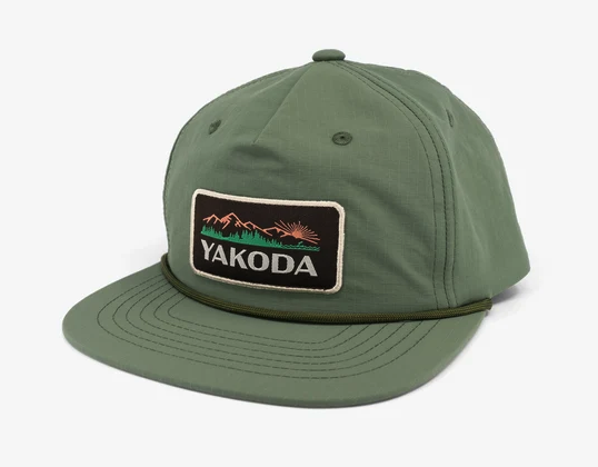 Yakoda Great Outdoors Hat Spruce Front Angle