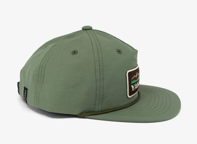 Side angle of Yakoda Great Outdoors Hat Spruce
