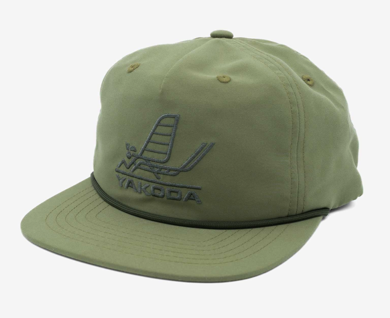 Yakoda Mayfly Hat in sage color.