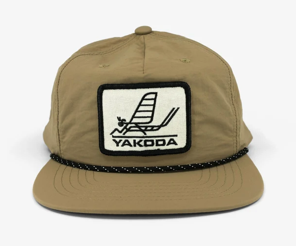 Front view of Yakoda Mayfly Patch Hat