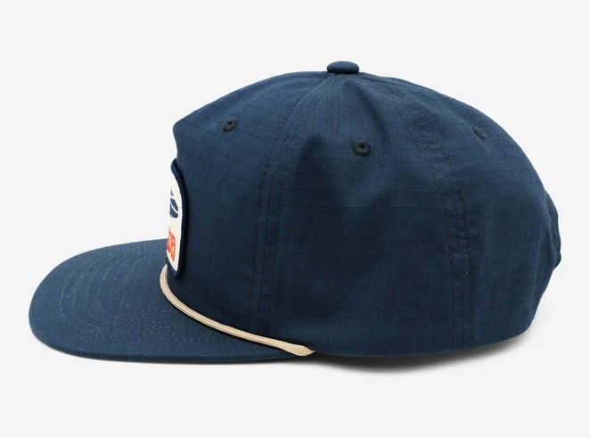 Side of Yakoda Mystic Trout Hat Midnight