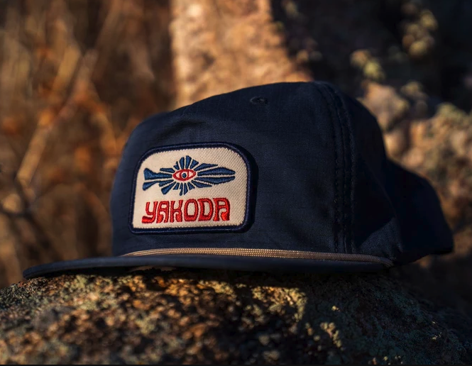Yakoda Mystic Trout Hat Midnight in evening sunlight