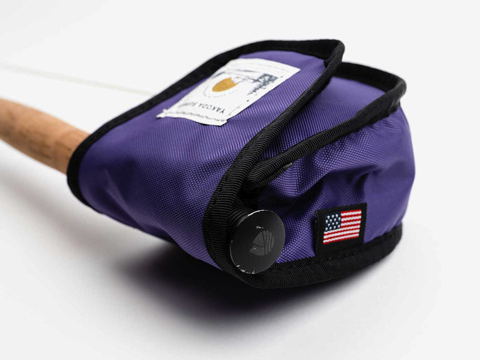 Fly fishing reel protection with Yakoda Reel Pouch.