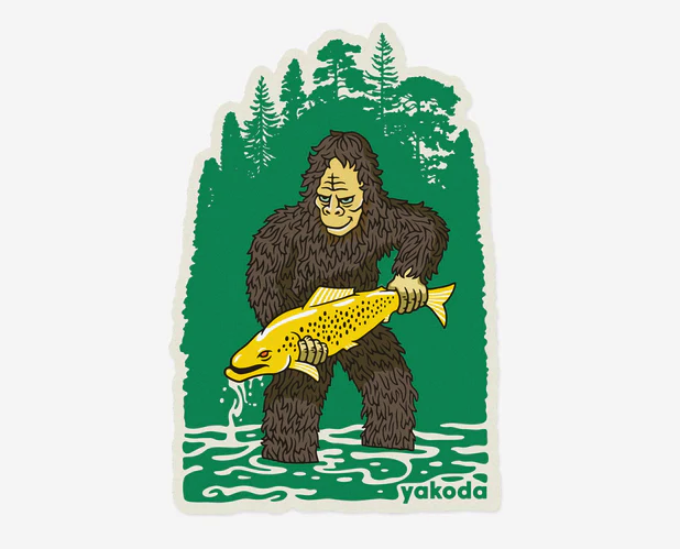 Yakoda Bigfoot Sticker
