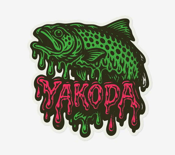 Yakoda Drippy Trout Sticker