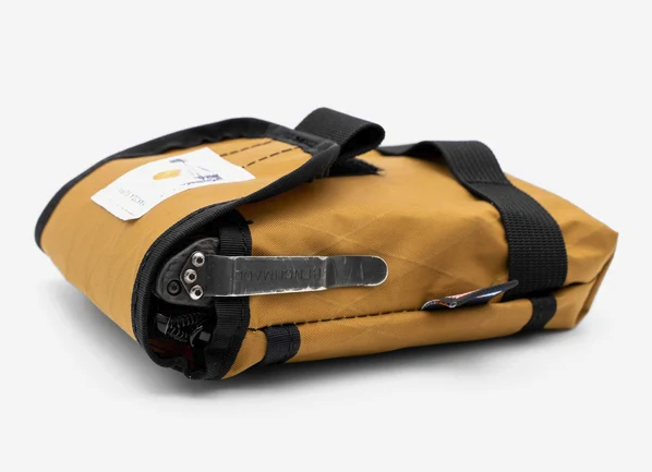 Side view of  Yakoda Utiltiy Pouch Coyote color