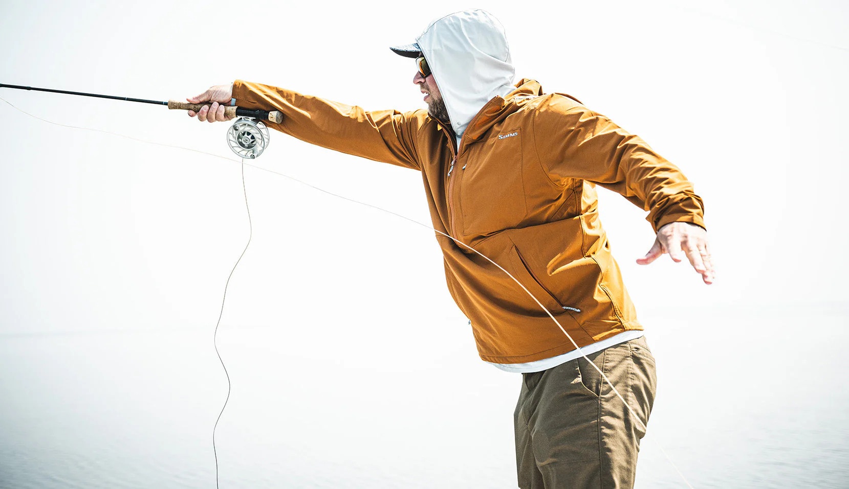 Simms fly fishing clothing for sale